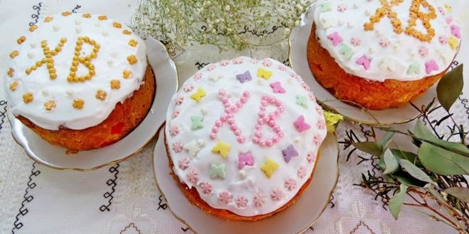 Рецепт шафранового кулича с марципаном