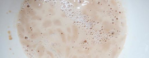 Шаг 1: шафранового кулича с марципаном