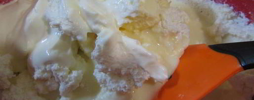 Шаг 3: творожной пасхи на сгущенке