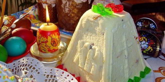 Рецепт творожной пасхи с агар-агаром