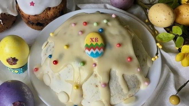 Рецепт Творожной пасхи Сливочное облако без яиц