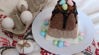 Рецепт Творожной пасхи Три шоколада