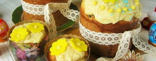 Шаг 9: творожного кулича с шоколадной глазурью