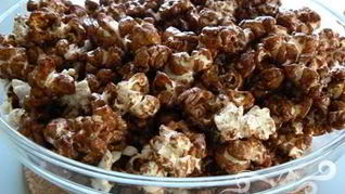 Рецепт Попкорна с шоколадом и карамелью