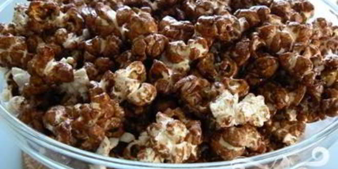 Рецепт попкорна с шоколадом и карамелью