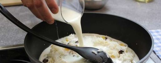 Шаг 4: пудинга из риса