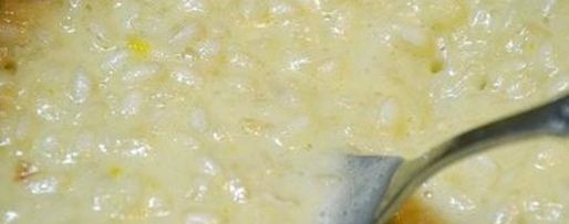 Шаг 3: рисового пудинга