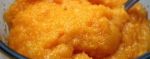 Шаг 1: абрикосового щербета