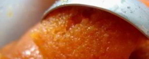 Шаг 2: абрикосового щербета