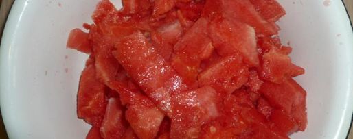 Шаг 1: арбузного щербета