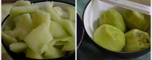 Шаг 1: дынного щербета