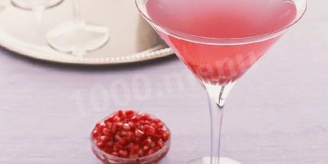 Рецепт гранатового щербета