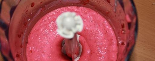 Шаг 1: малинового щербета