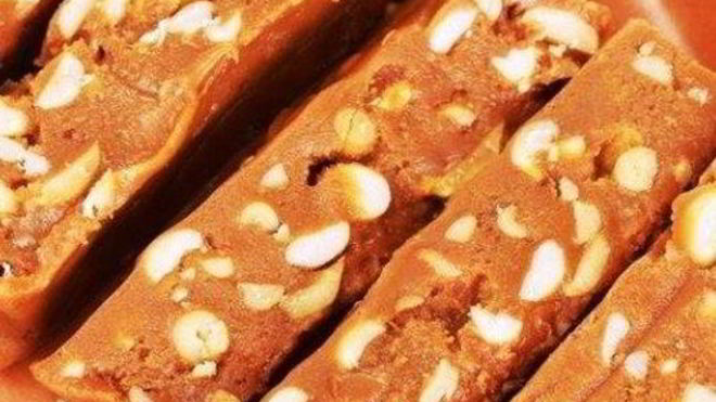 Рецепт Молочного щербета с орехами и какао