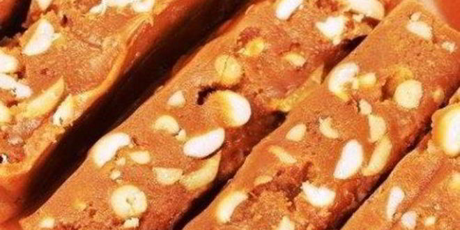 Рецепт молочного щербета с орехами и какао