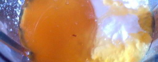 Шаг 1: персикового щербета