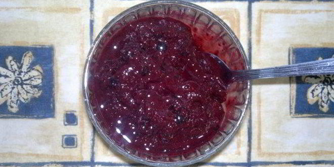 Рецепт щербета из черники