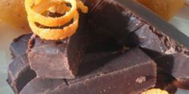 Рецепт шоколадна-апельсинового щербет