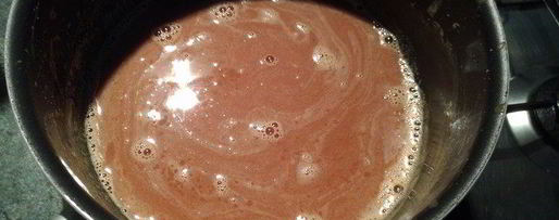 Шаг 3: шоколадной пасты с соленой карамелью