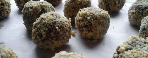 Шаг 8: шоколадных шариков с геркулесом