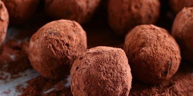 Рецепт шоколадных трюфелей с лимоном и тимьяном