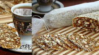 Рецепт Сладкой колбаски из сухофруктов