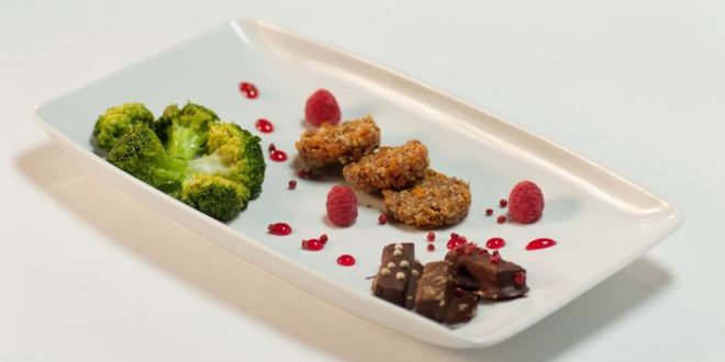 Рецепт сладких овощей и сало в шоколаде