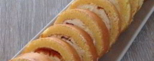 Шаг 10: бисквитного рулета с брусничным суфле