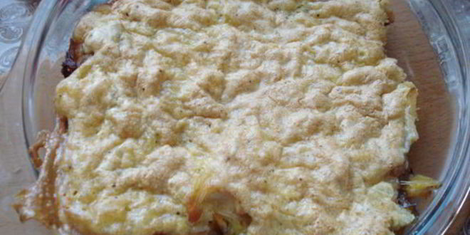 Рецепт камбалы под сырным суфле по-французски