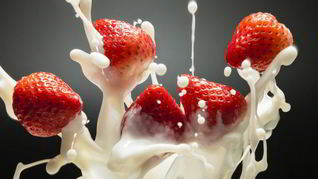 Рецепт Клубничного суфле с желатином