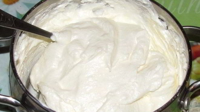 Рецепт Крема-суфле для торта