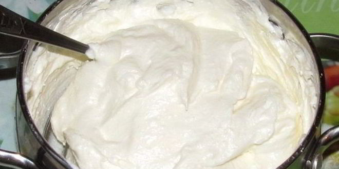 Рецепт крема-суфле для торта