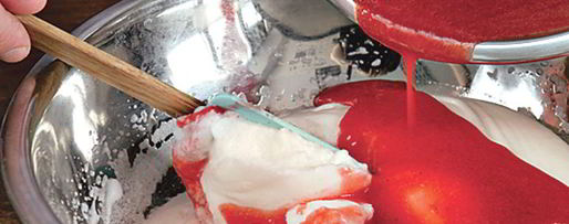 Шаг 4: ледяного клубничного суфле