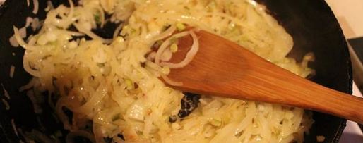 Шаг 1: лукового суфле