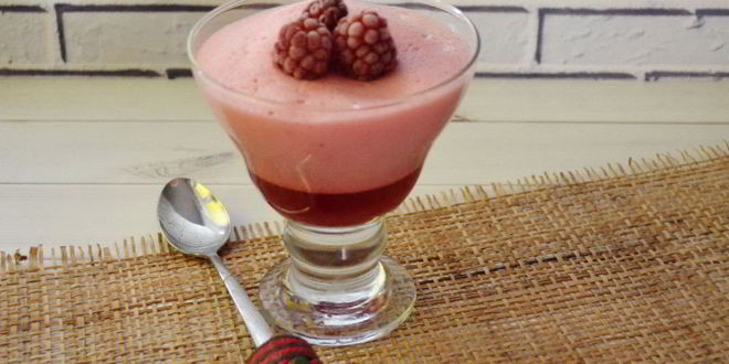 Рецепт малинового суфле