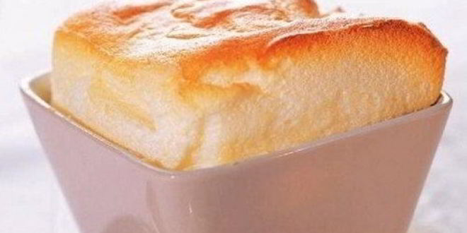 Рецепт молочного суфле с ванилином