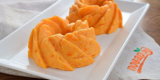 Рецепт пряного тыквенного суфле с отрубями