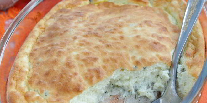 Рецепт рыбки красной под суфле из сливочного сыра