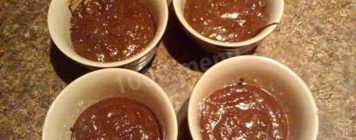 Шаг 10: шоколадного суфле с ванильным вкусом