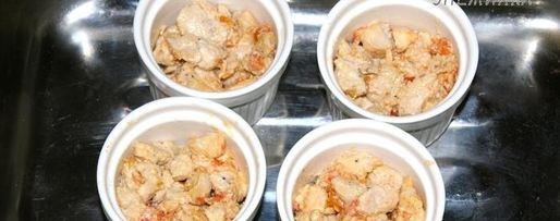 Шаг 10: сочного куриного филе под рисово-морковным суфле