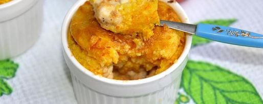 Шаг 13: сочного куриного филе под рисово-морковным суфле