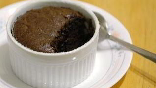 Рецепт Суфле из черного шоколада