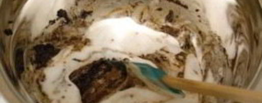 Шаг 5: суфле из черного шоколада