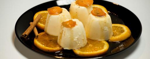 Шаг 3: суфле из и огурта с жареными пряными апельсинами