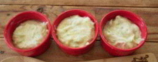 Шаг 4: суфле из кабачков с грибным соусом