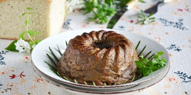 Рецепт суфле из печени в духовке