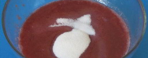 Шаг 3: суфле из слив со сгущенным молоком