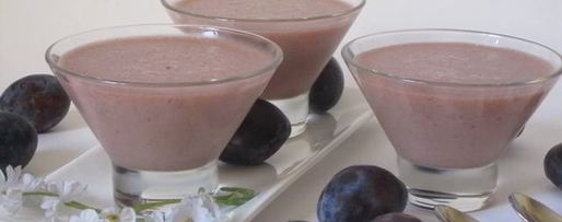 Шаг 9: суфле из слив со сгущенным молоком