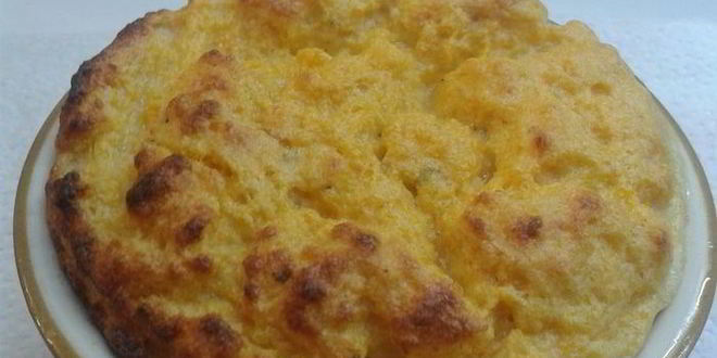 Рецепт суфле из тыквы с креветками