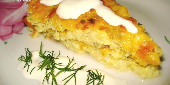 Рецепт суфле кабачкоff